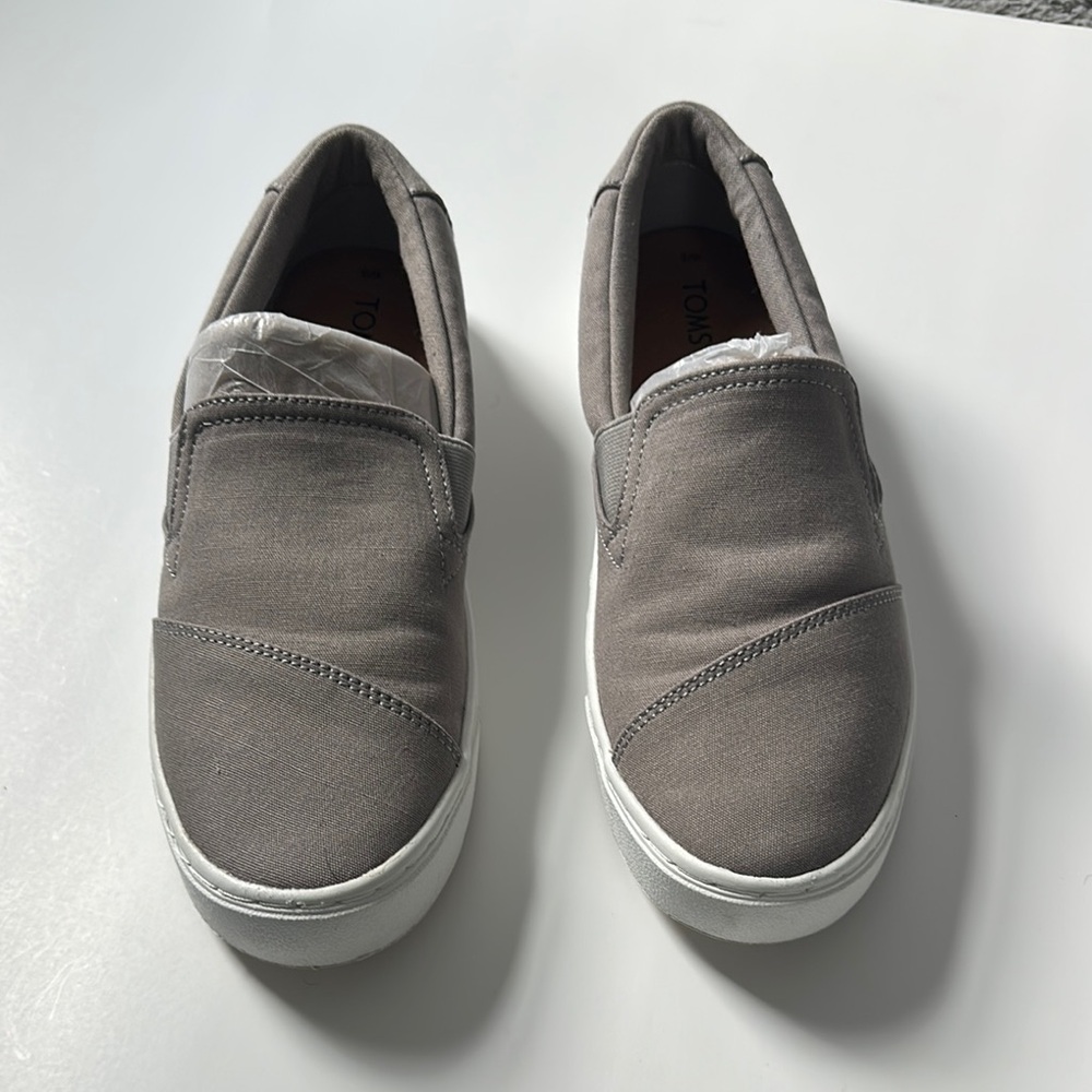 Toms Womens Luca Canvas Gray